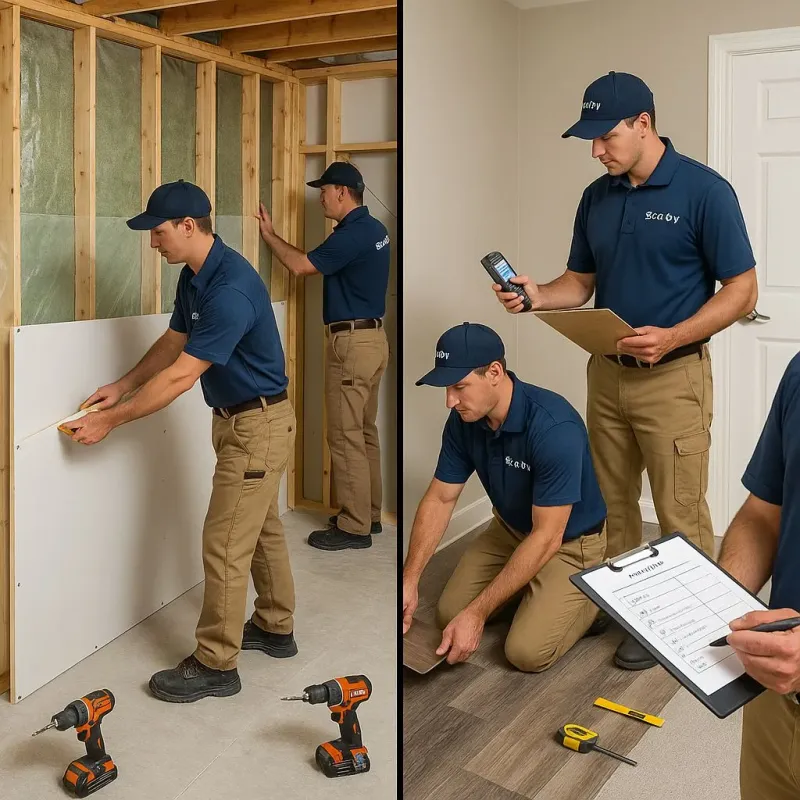 Repairs and Reconstruction process in Ortonville, MN